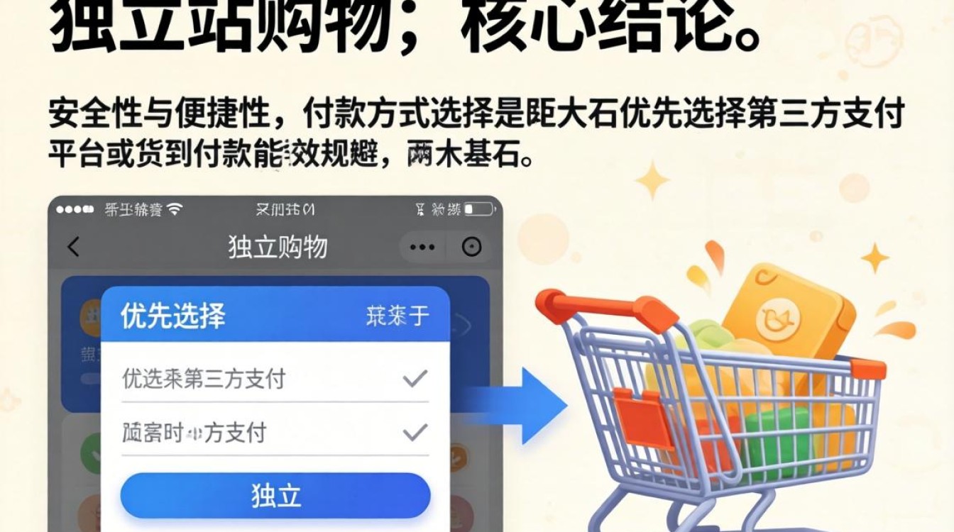 独立站购物支付方式有哪些