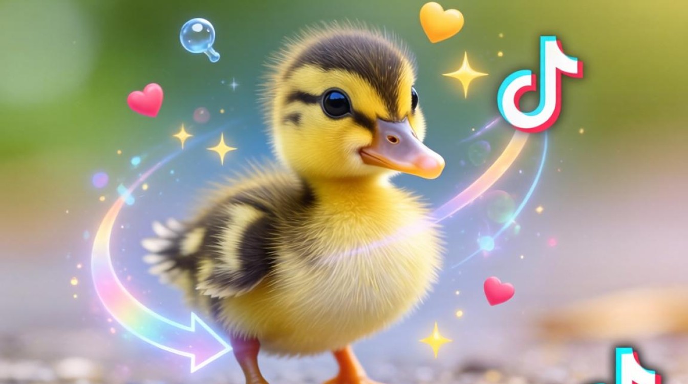 抖音道具上的小鸭怎么小