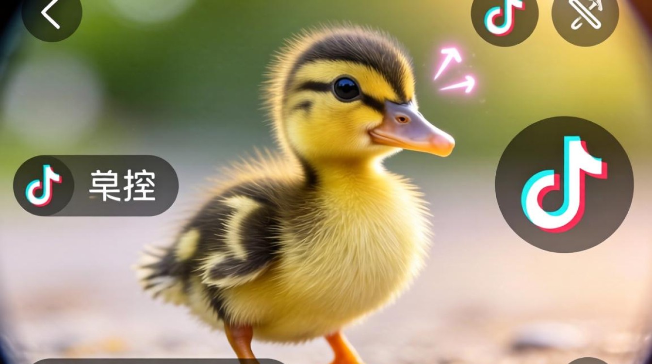 抖音道具上的小鸭怎么小