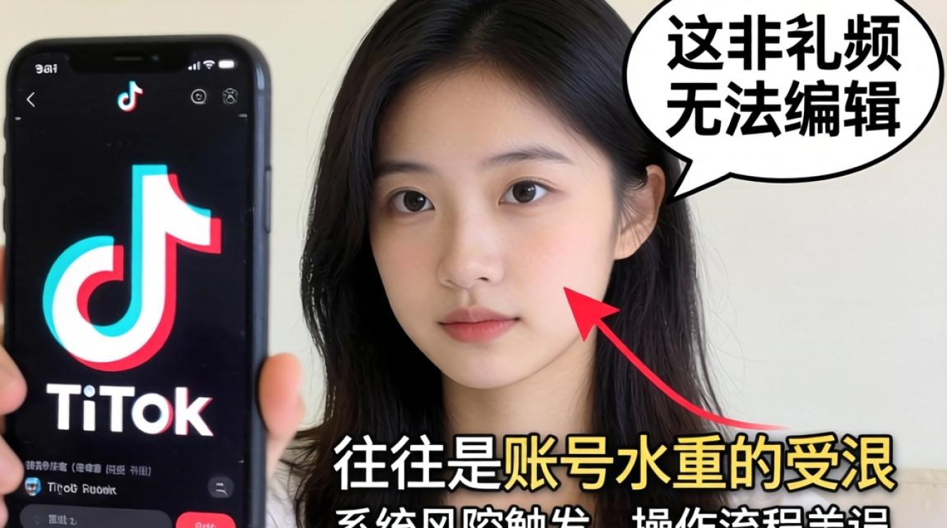 TikTok发视频不能编辑怎么办