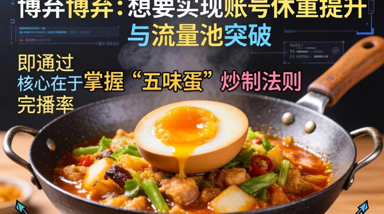 抖音五味蛋怎么炒?如何提升账号权重突破流量池 如何提升账号权重突破流量池