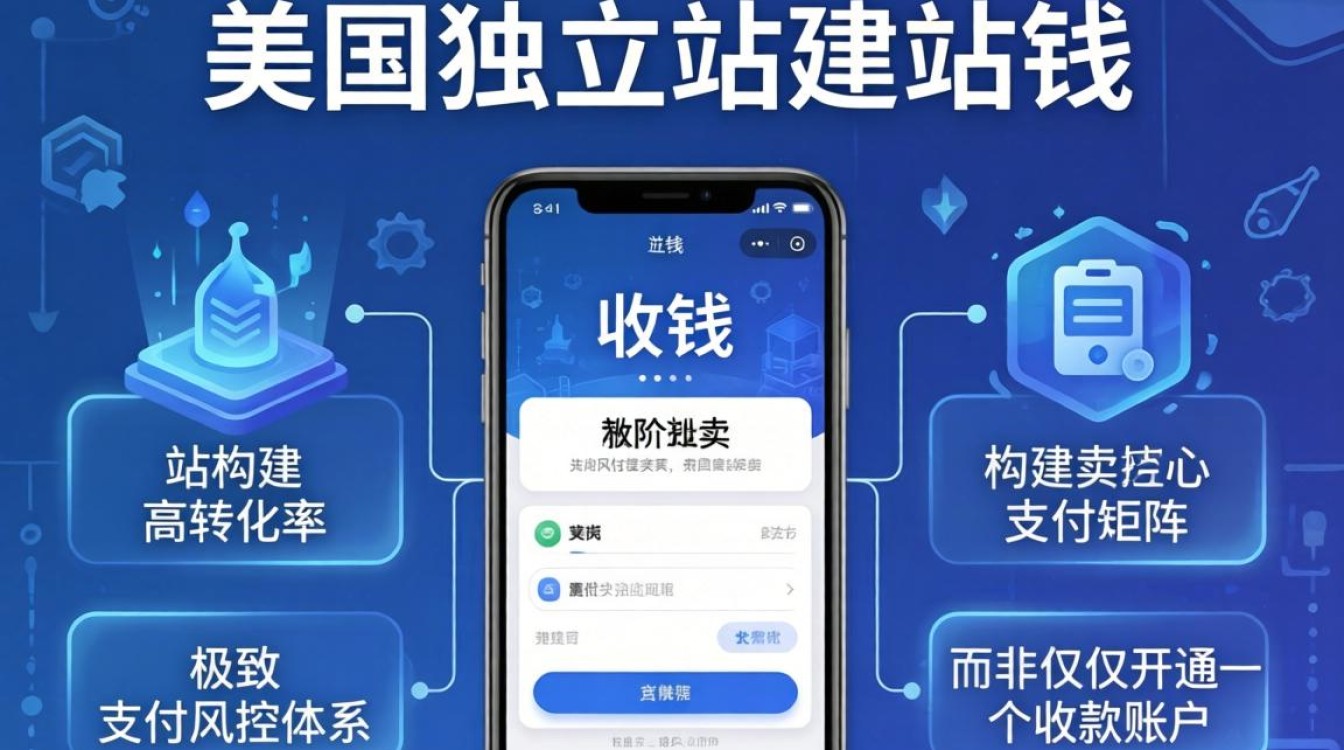 美国独立站建站怎么收钱