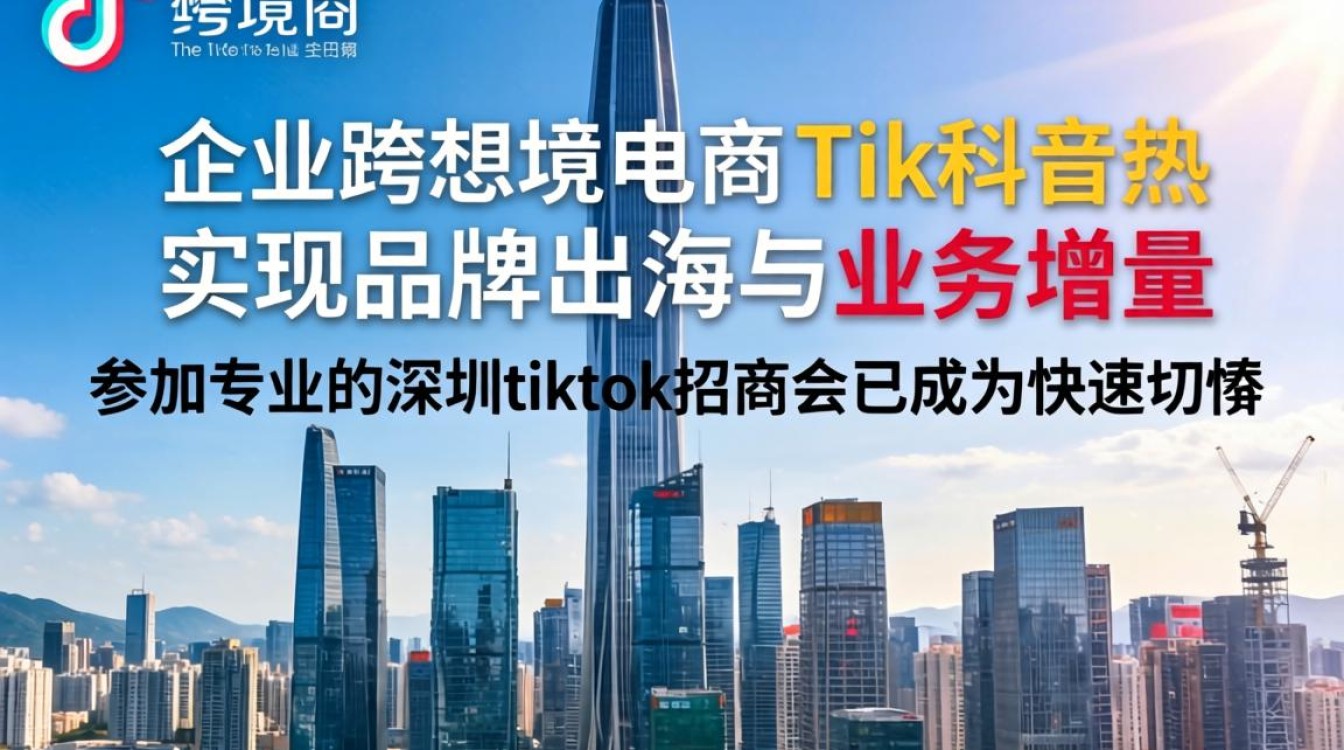 深圳tiktok招商会如何扩大影响力