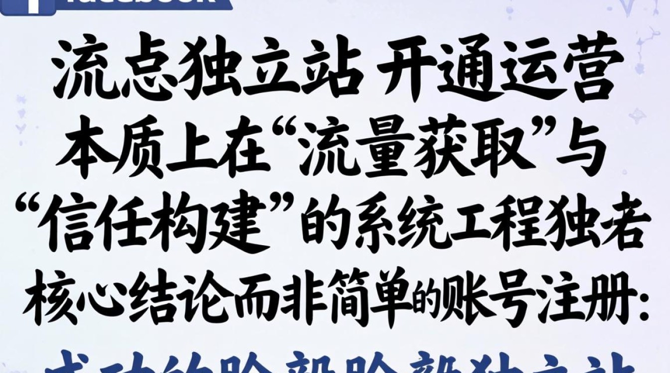 脸书独立站怎么开通?独立站推广引流怎么做 独立站推广引流怎么做