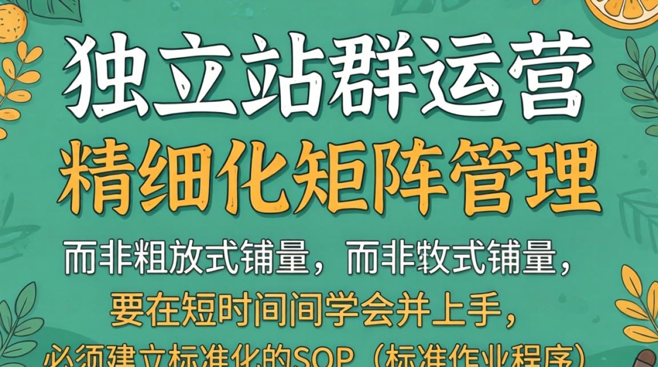 怎么做独立站群?独立站群运营方法有哪些? 独立站群运营方法有哪些