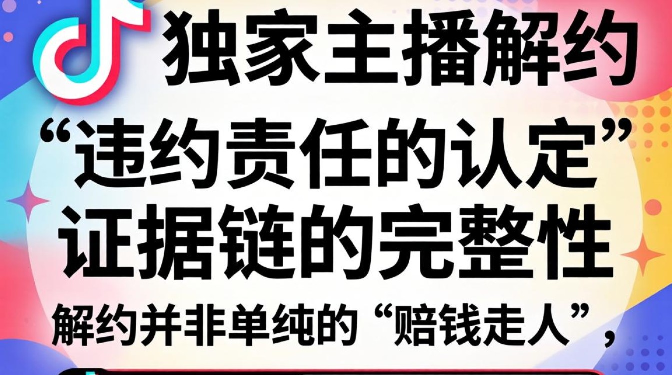 抖音独家主播解约需要赔多少钱