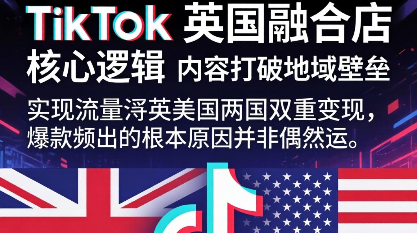 TikTok英美融合店怎么做,英美融合店爆款内容创作技巧 TikTok英美融合店怎么做