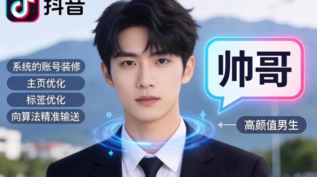 怎么给抖音打帅哥标签呢?抖音账号如何精准定位标签 抖音账号如何精准定位标签