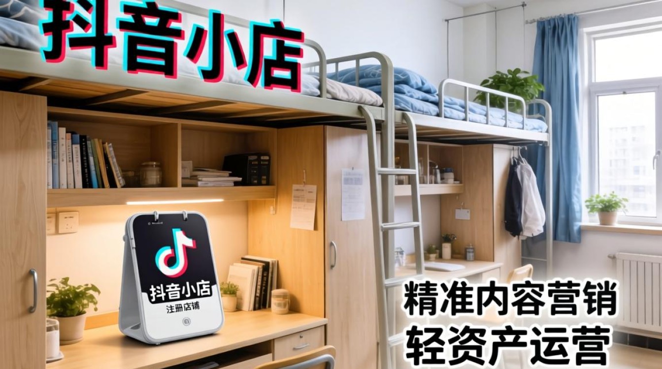 宿舍开抖音小店需要什么条件