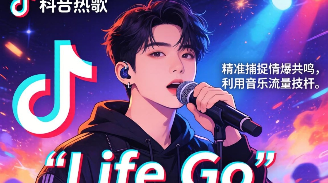 TikTok热歌life go如何变现