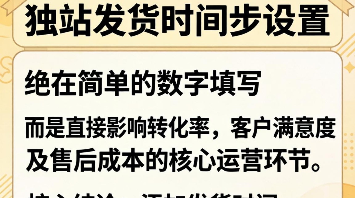 独立站发货时间怎么添加