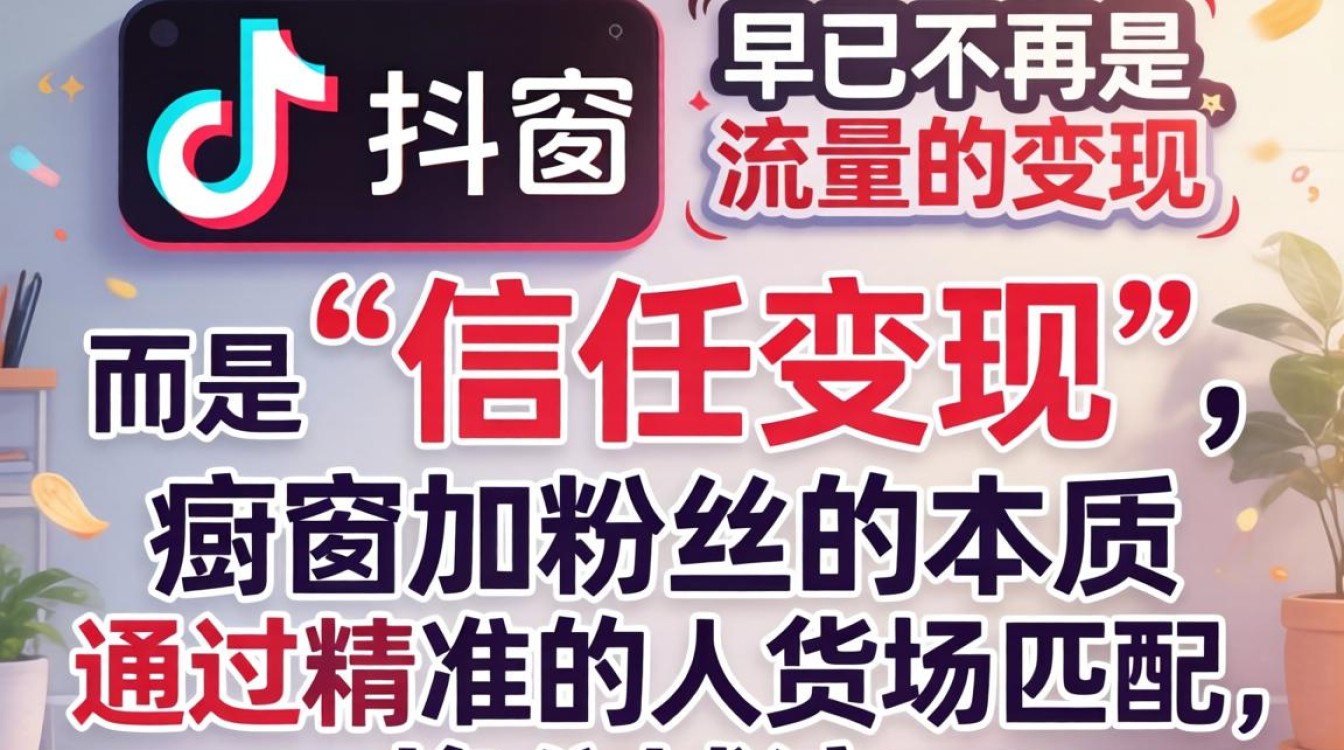 抖音上的橱窗怎么加粉丝