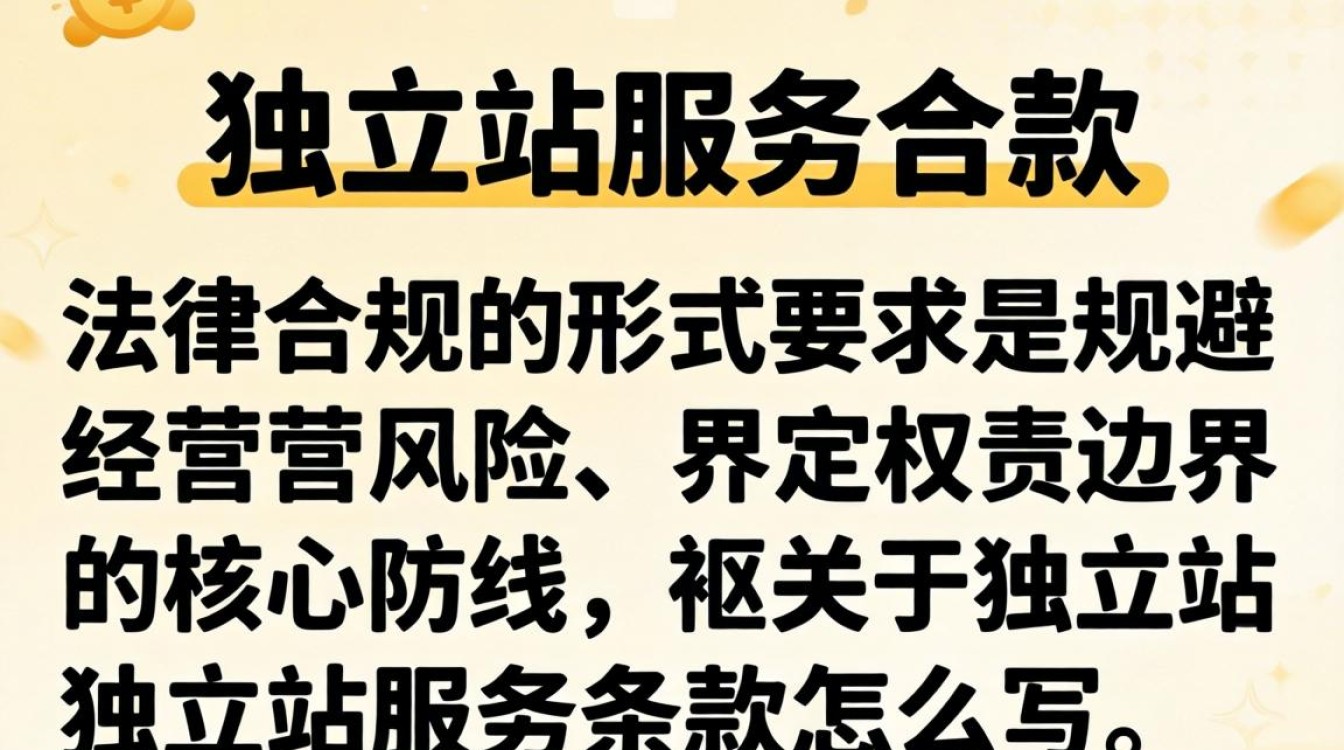 独立站服务条款模板免费下载