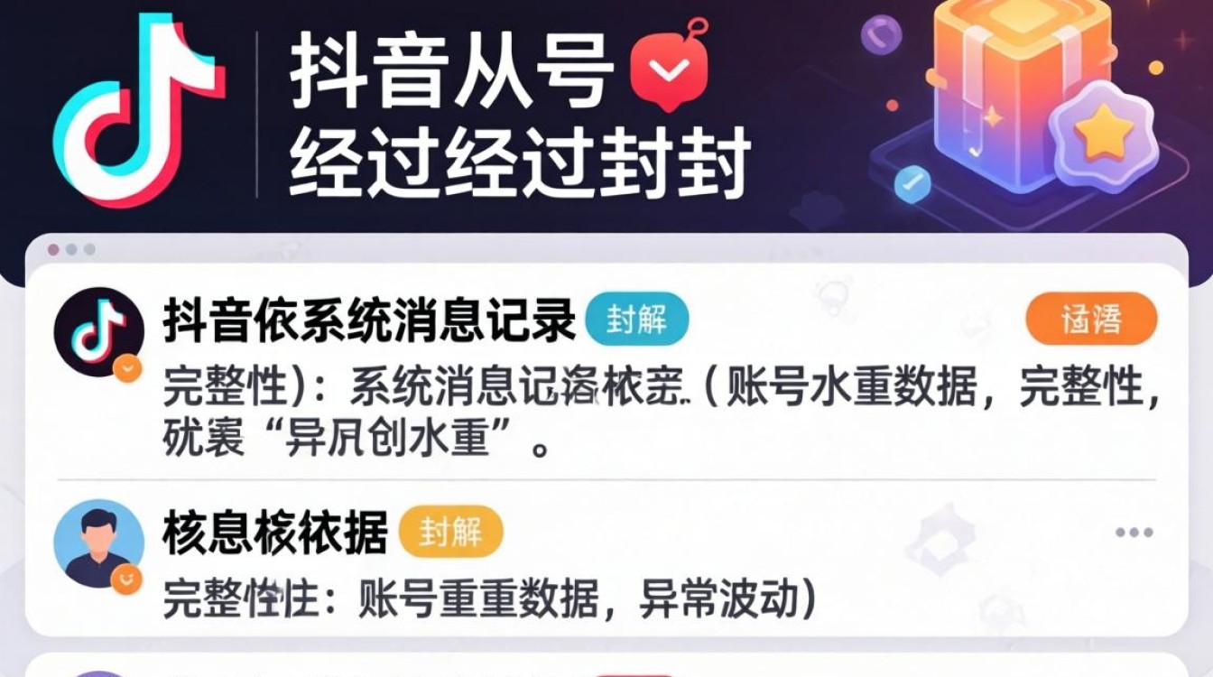 抖音账号解封成功怎么查