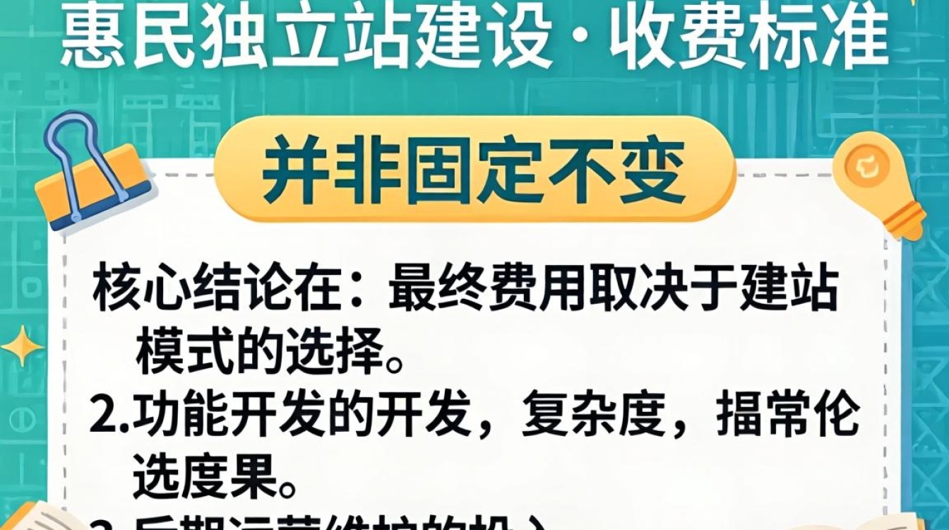 惠民独立站建设怎么收费?惠民独立站建设费用多少钱 惠民独立站建设费用多少钱