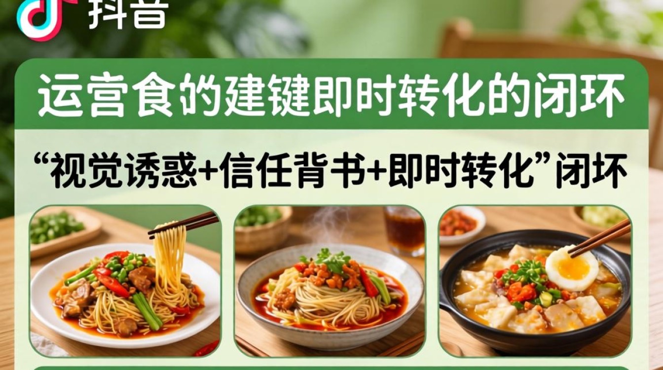 抖音食品运营账号如何变现