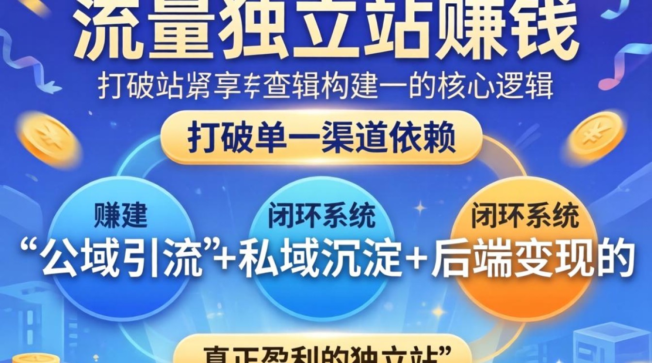 全域流量独立站怎么赚钱?独立站赚钱方法有哪些 全域流量独立站怎么赚钱