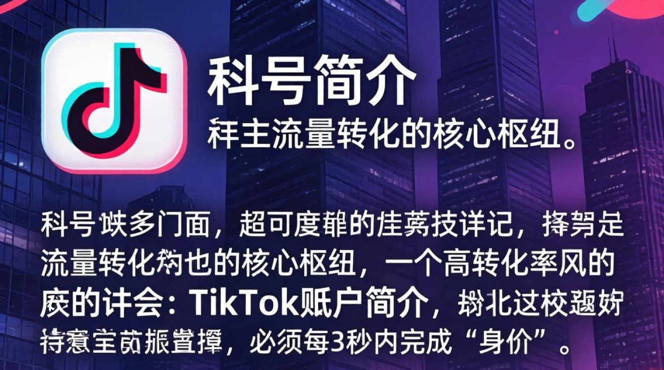 TikTok 账户简介怎么设置