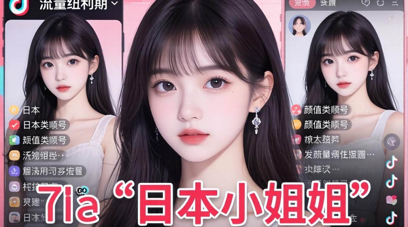 TikTok日本小姐姐id怎么运营