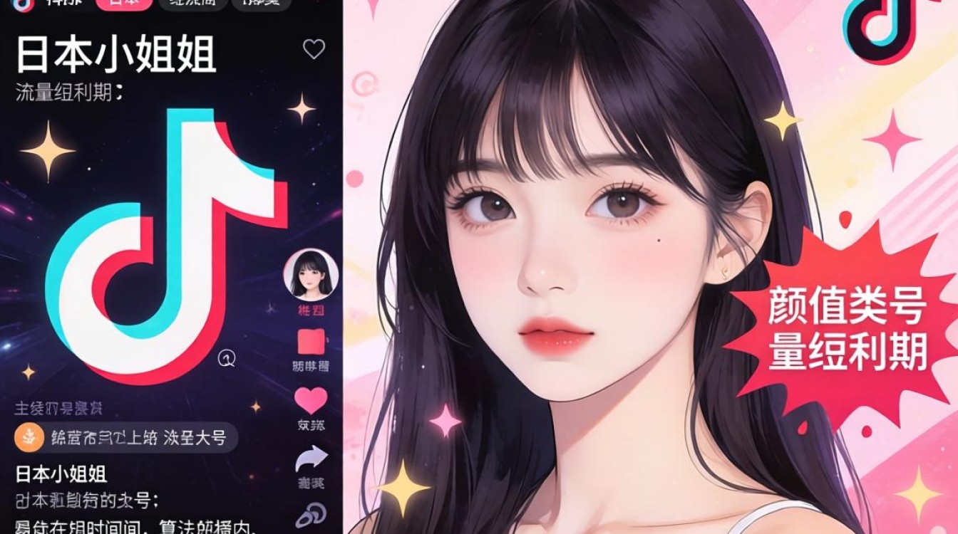 TikTok日本小姐姐id怎么运营