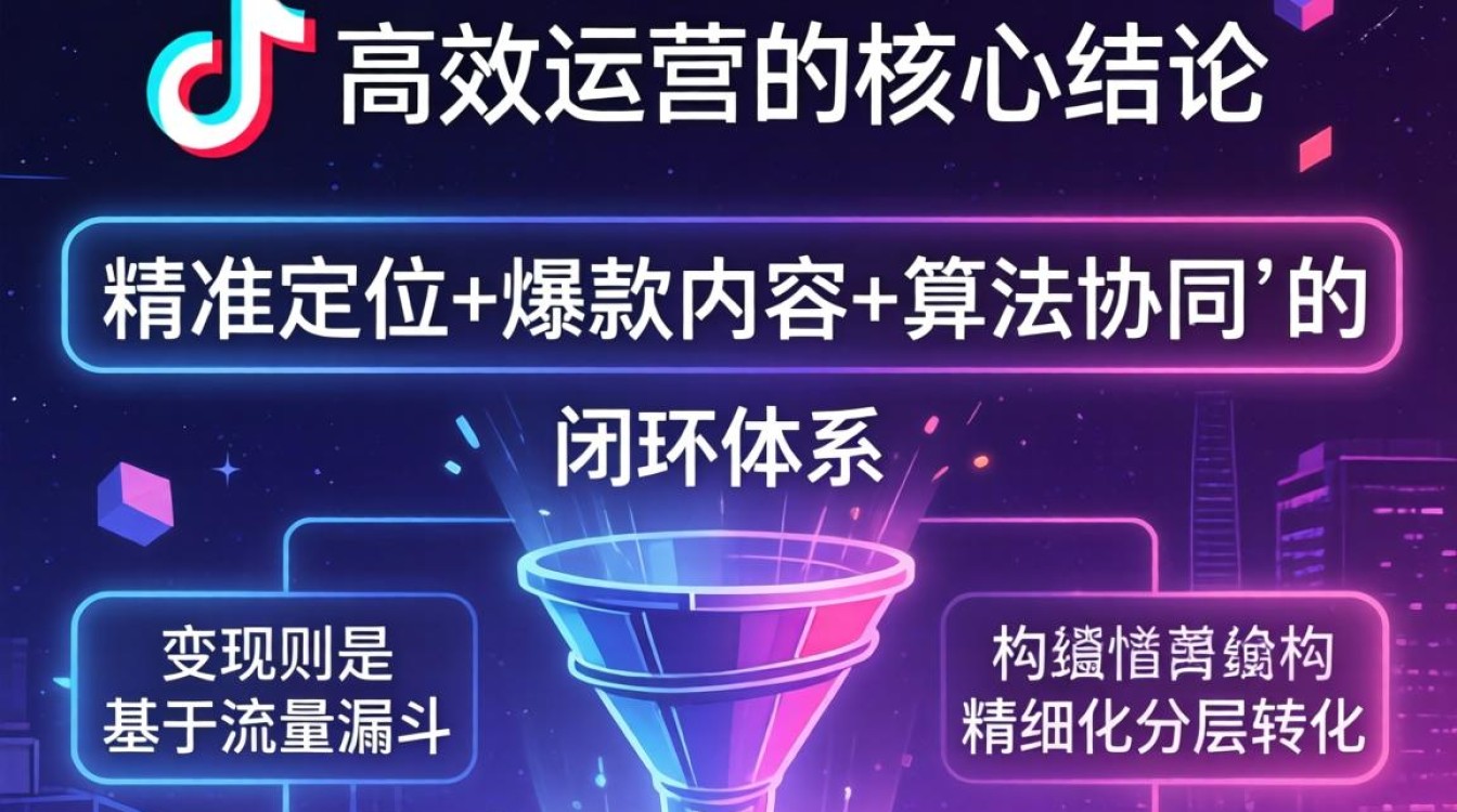 抖音怎么推广高效运营方法与变现技巧