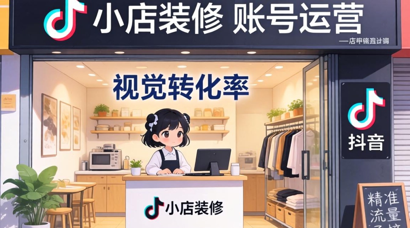 抖音小店怎么运营?抖音小店装修账号运营从入门到精通 抖音小店装修账号运营从入门到精通