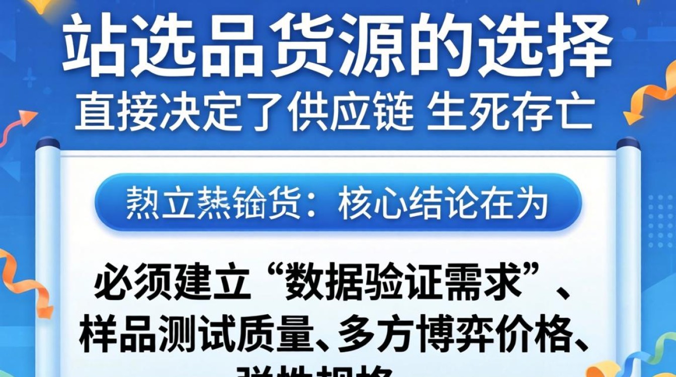 独立站选品货源怎么选择?独立站货源去哪里找好 独立站选品货源怎么选择