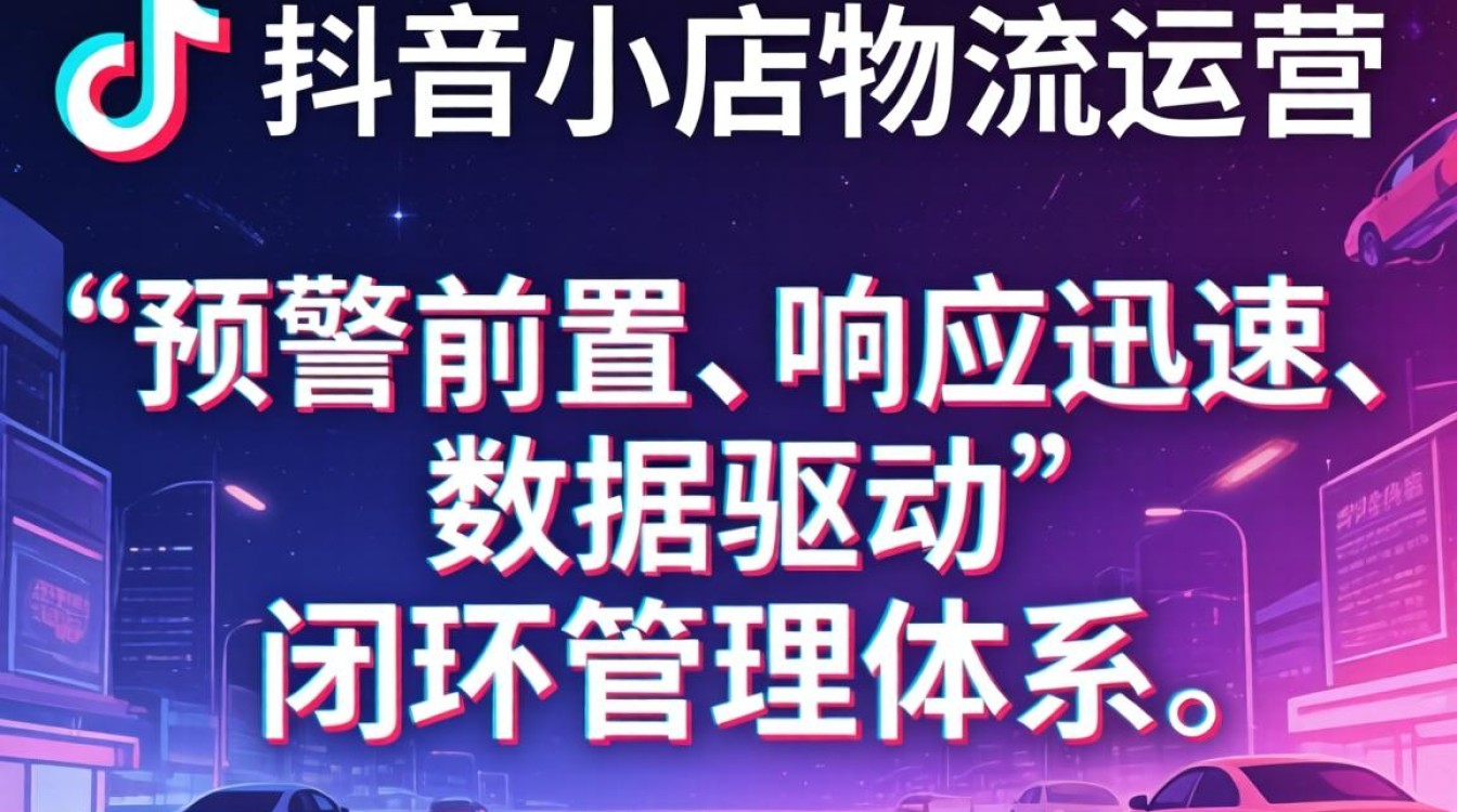 抖音小店物流运营技巧有哪些?新手必看的完整攻略 抖音小店物流运营技巧有哪些