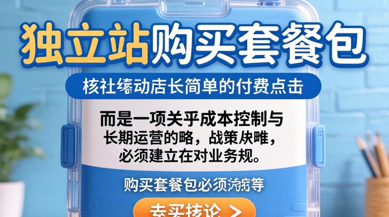 独立站建站套餐购买流程详解