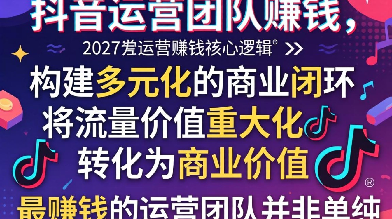 抖音运营团队怎么赚钱?抖音代运营怎么收费 抖音运营团队怎么赚钱