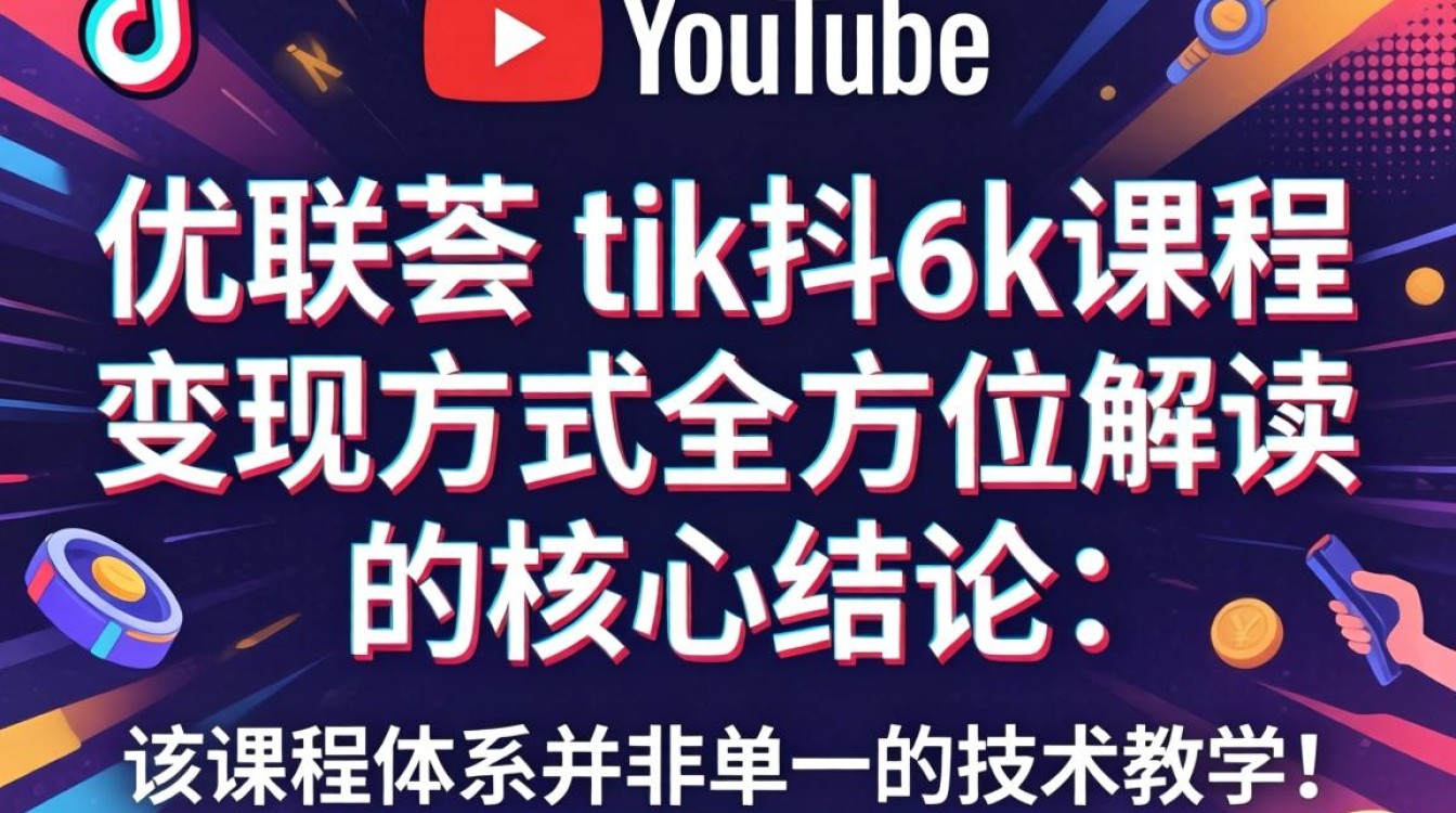 YouTube优联荟tiktok课程怎么样?变现方式全方位解读 YouTube优联荟tiktok课程怎么样