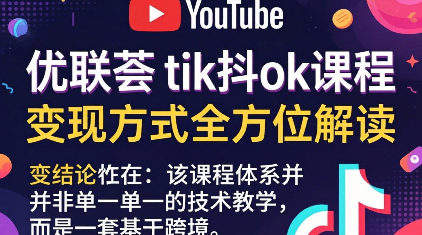 YouTube优联荟tiktok课程怎么样?变现方式全方位解读 YouTube优联荟tiktok课程怎么样