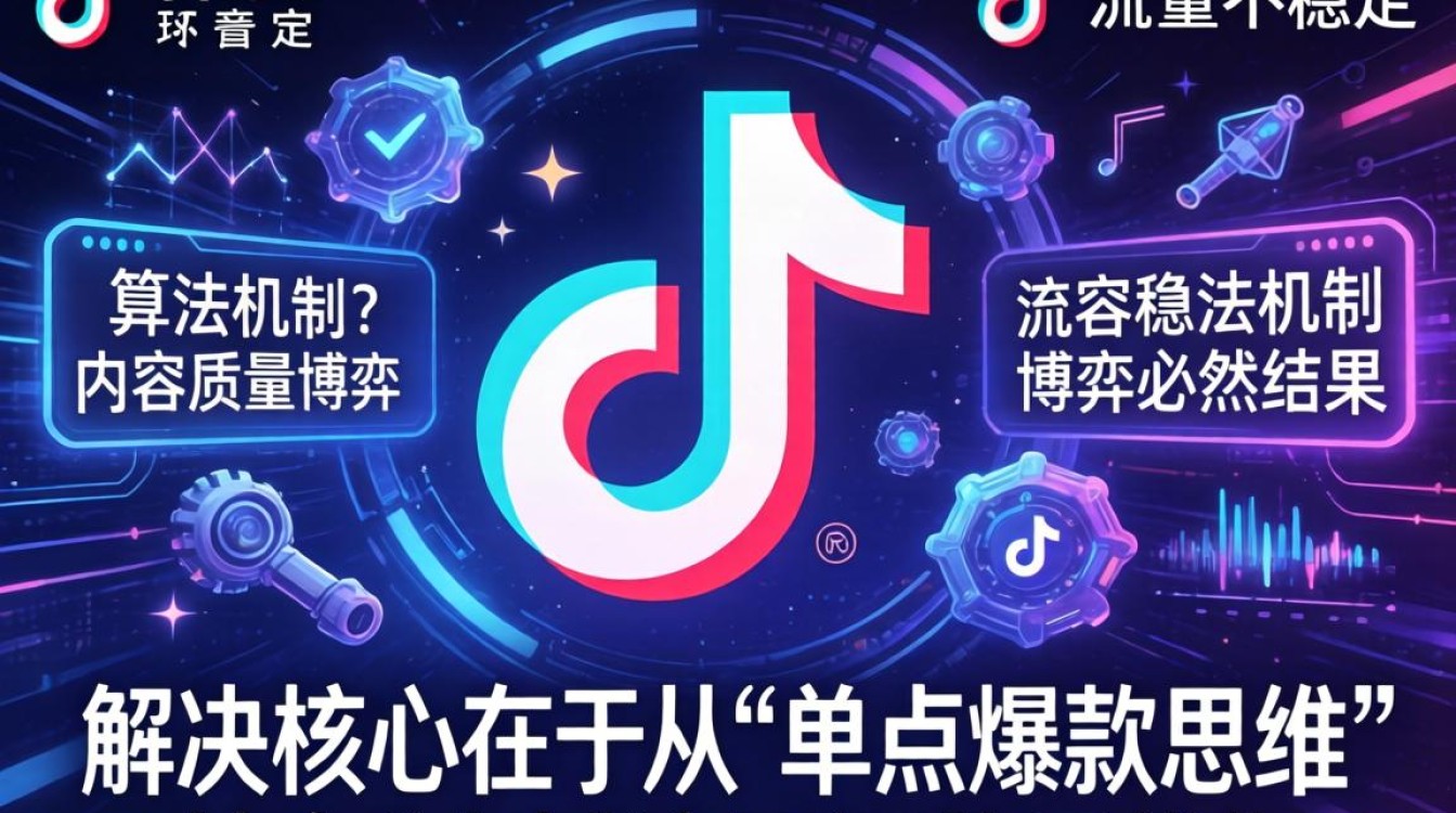 TikTok流量不稳定怎么办