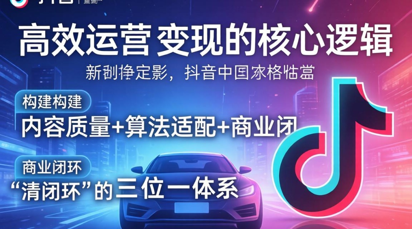 抖音视频拍摄如何高效运营