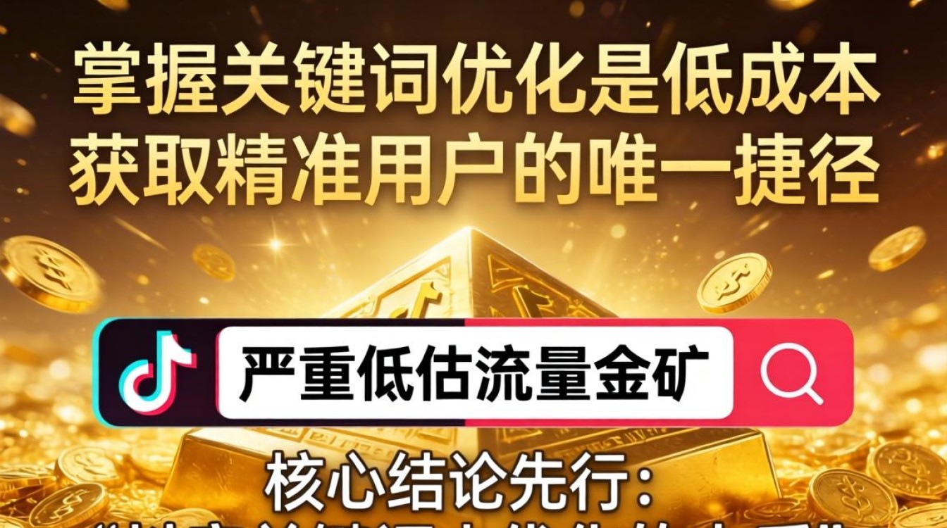 抖音关键词优化怎么做?新手入门到精通全流程详解 新手入门到精通全流程详解