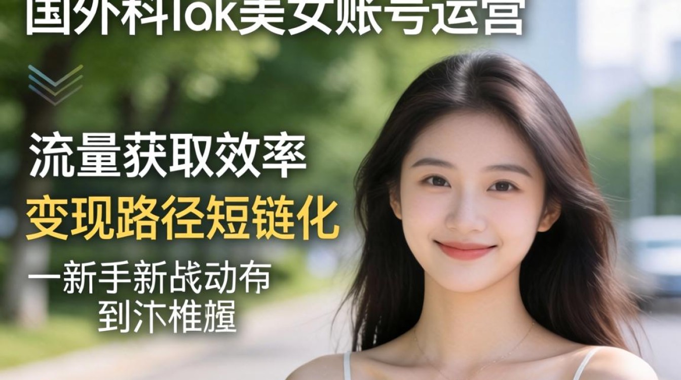 国外tiktok抖音美女怎么变现