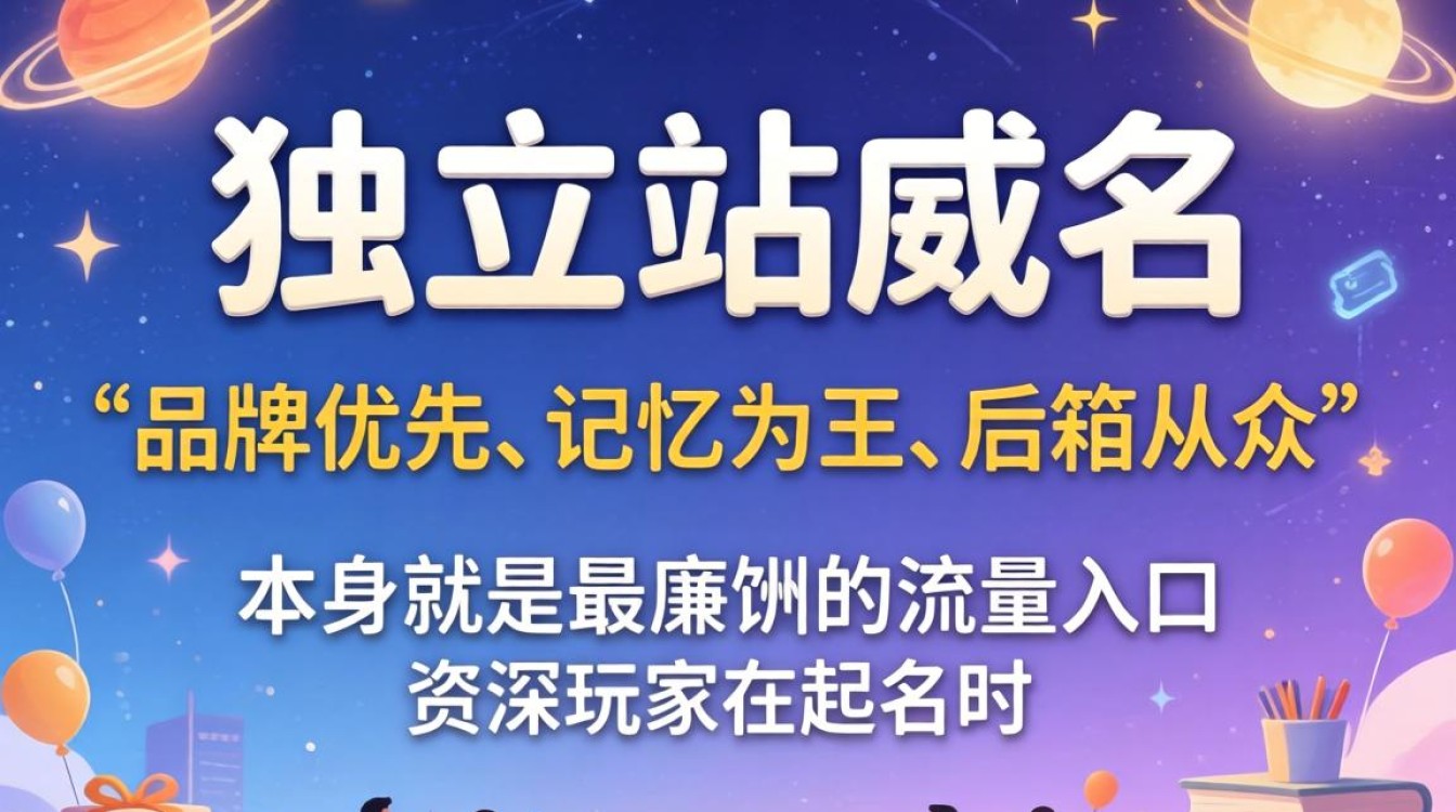 独立站域名起名有什么技巧