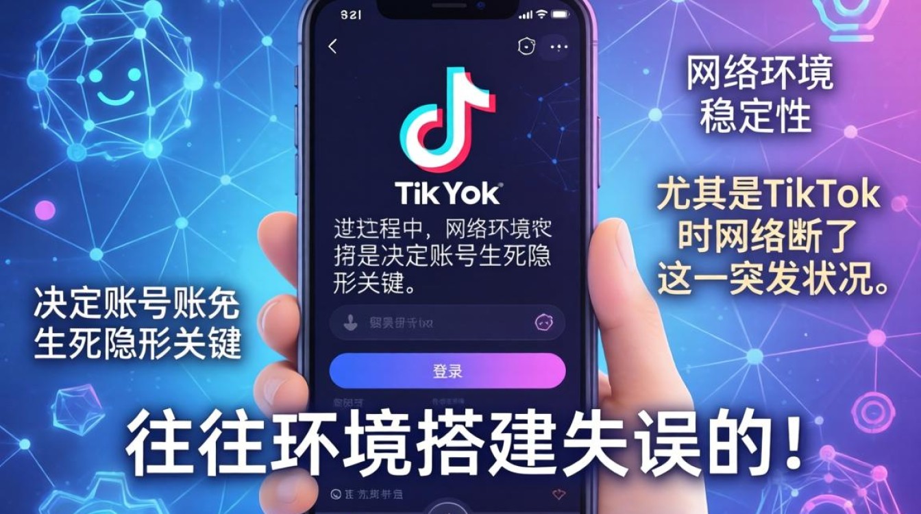 视频剪辑时tiktok登录网络断了怎么办