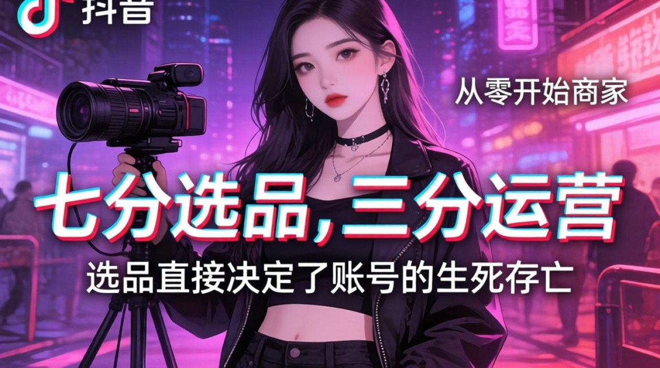 抖音带货选品怎么做?新手从零开始运营实战技巧详解 新手从零开始运营实战技巧详解