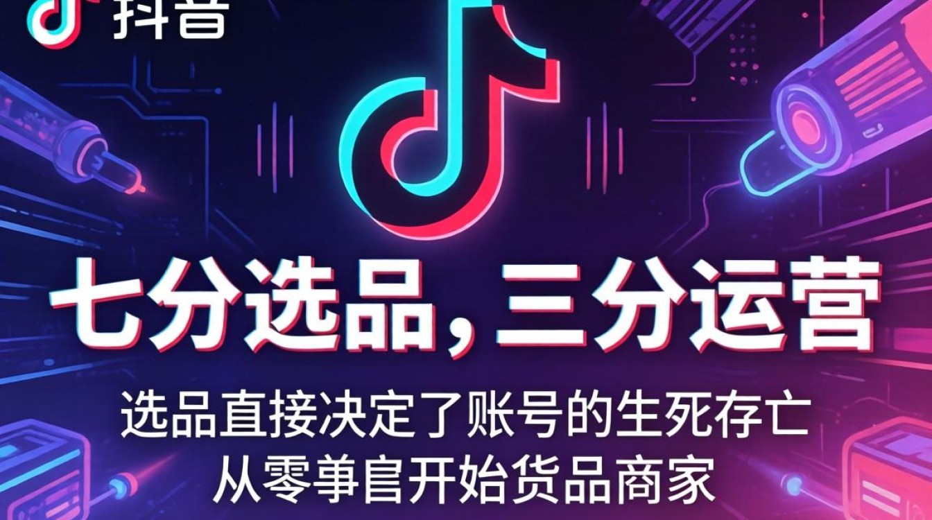 抖音带货选品怎么做?新手从零开始运营实战技巧详解 新手从零开始运营实战技巧详解