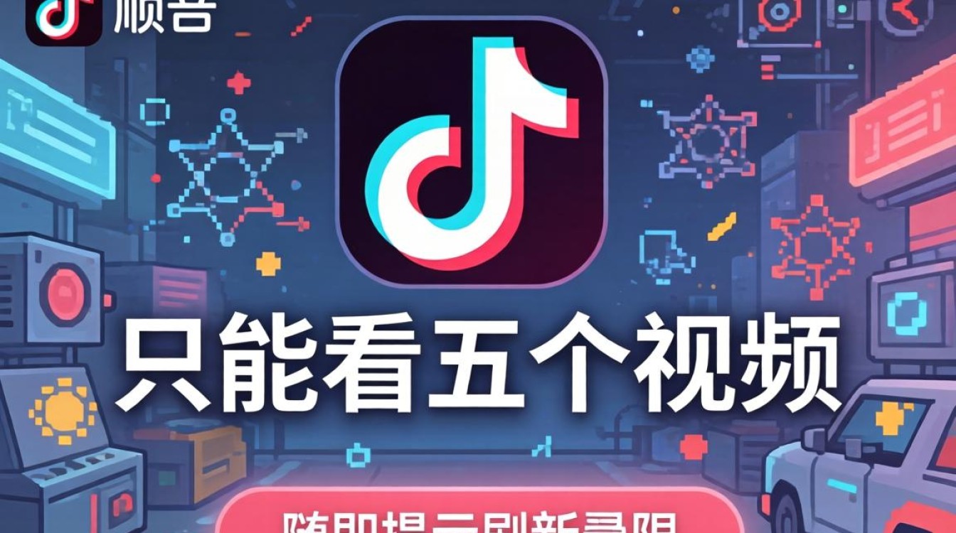 TikTok只能看五个怎么办?新手入门运营实操教程 TikTok只能看五个怎么办