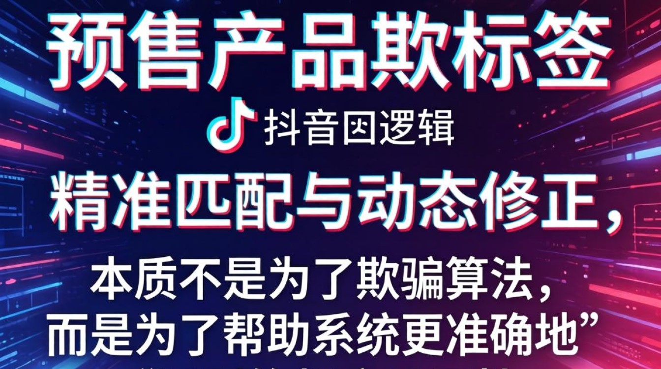 抖音预售产品怎么改标签
