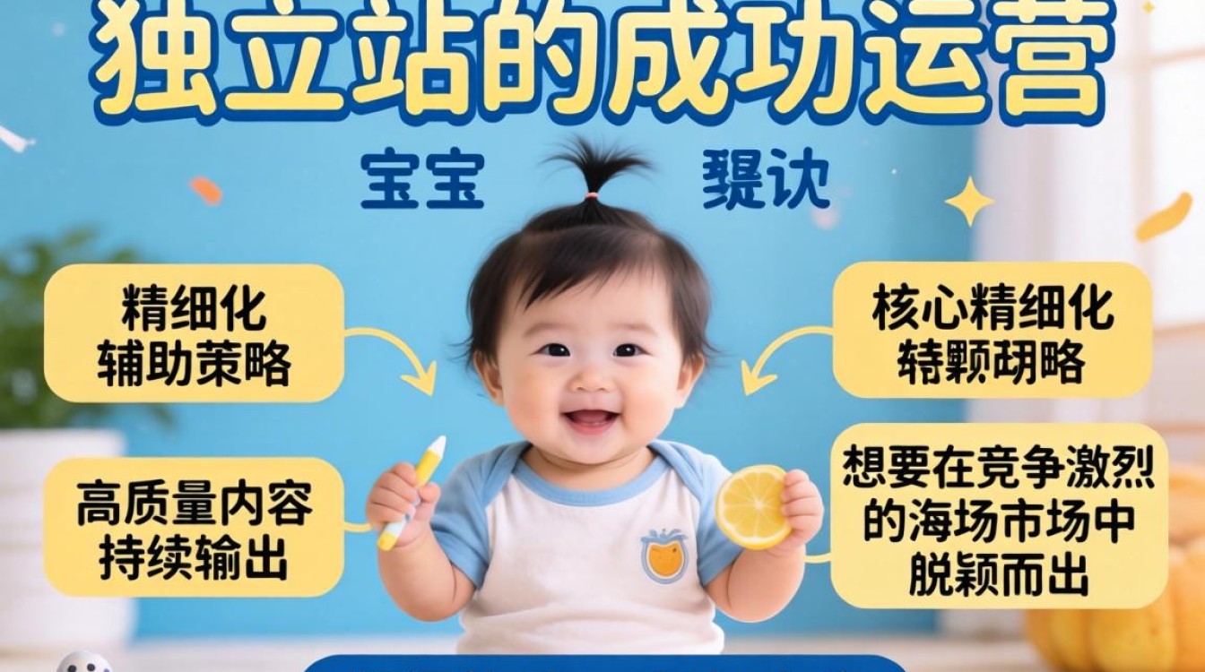 宝宝独立站如何运营推广