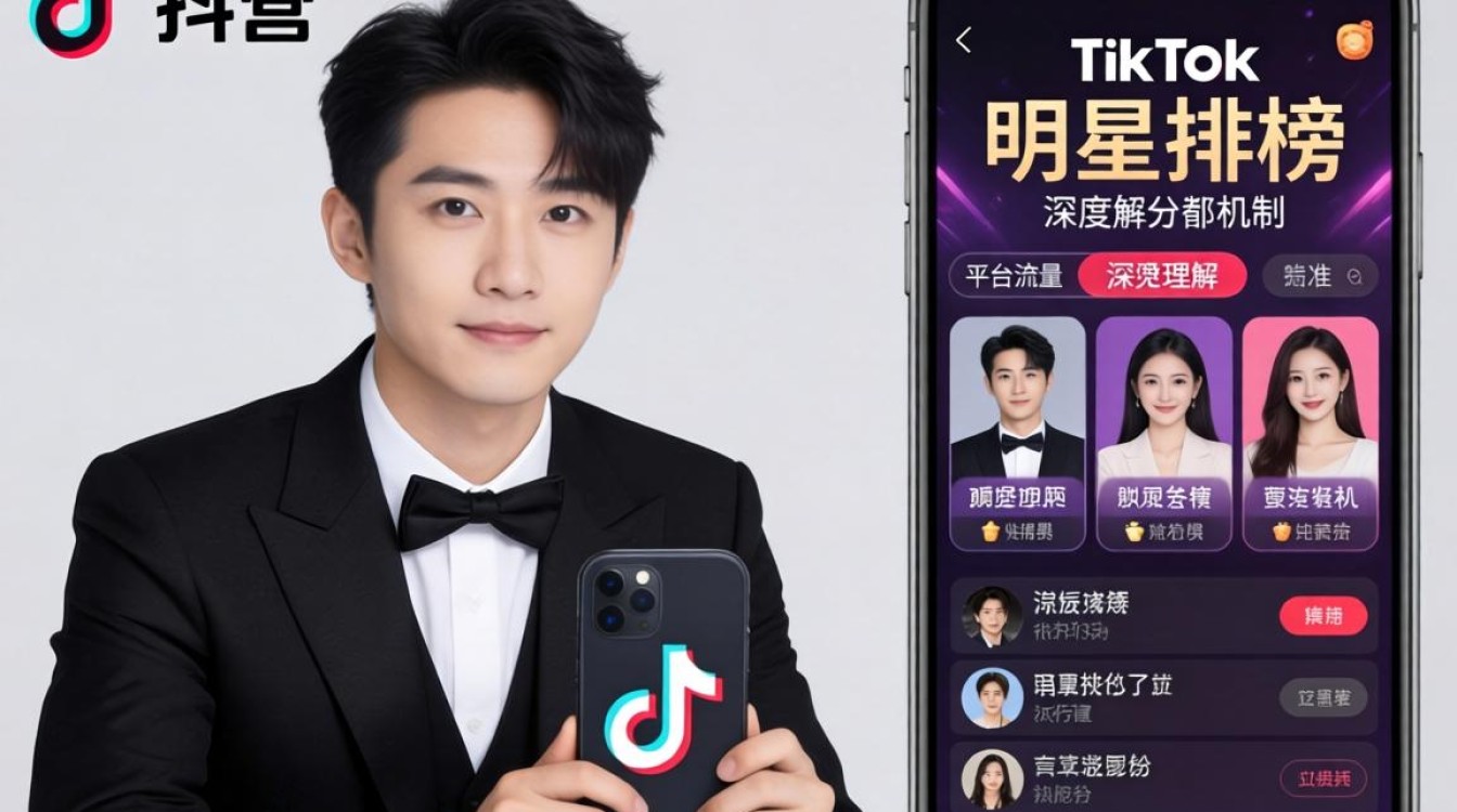 TikTok明星排行榜怎么看