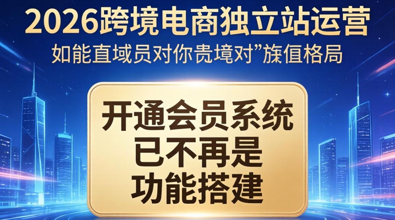 独立站会员系统怎么开通?独立站会员系统开通步骤详解 独立站会员系统开通步骤详解