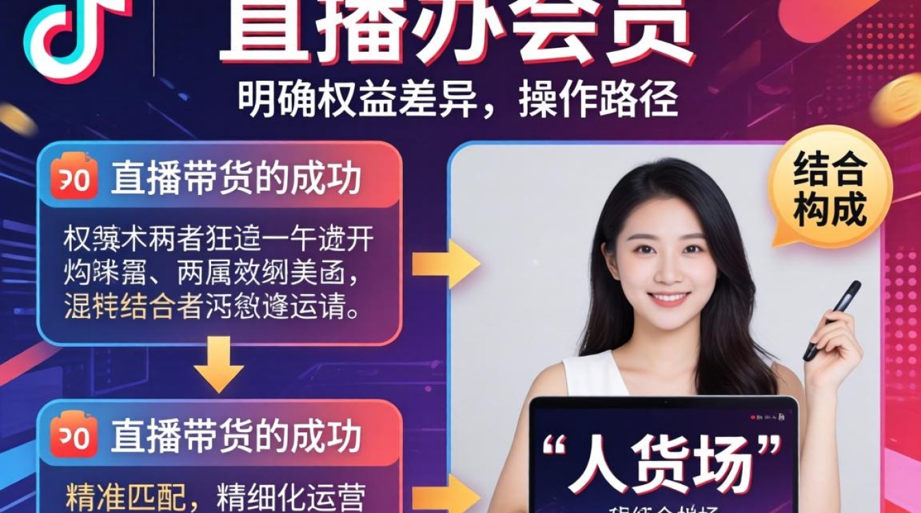 抖音直播办会员怎么办?直播带货玩法与技巧有哪些? 直播带货玩法与技巧有哪些