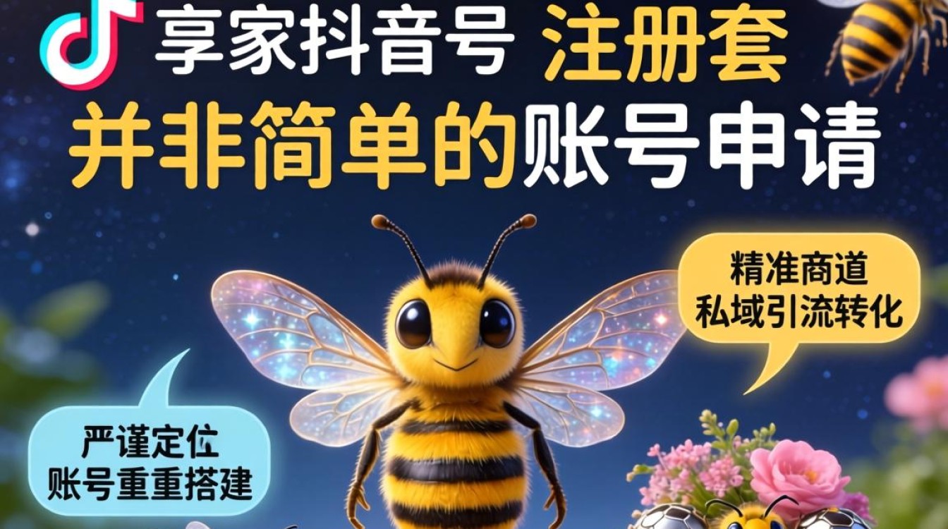 蜂享家抖音号怎么注册?新手必看运营实操教程 蜂享家抖音号怎么注册