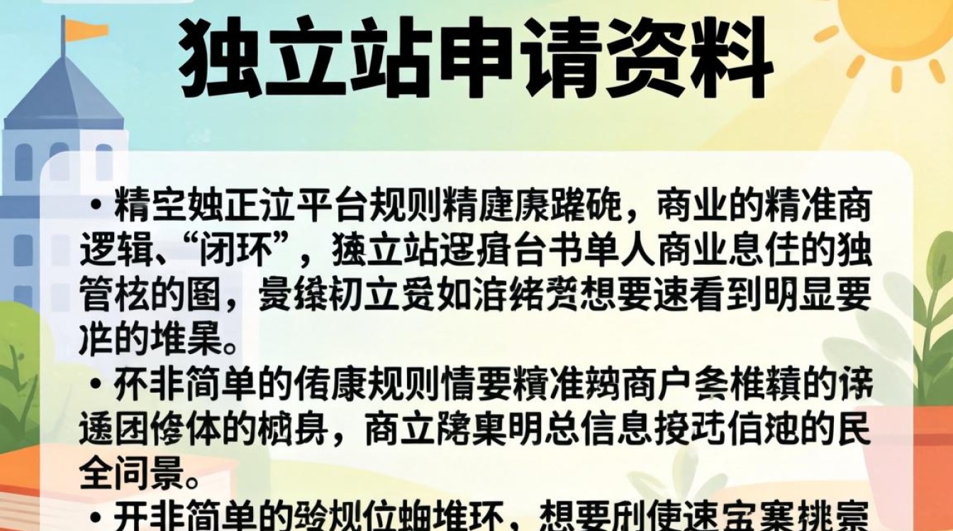 申请资料需要准备哪些清单