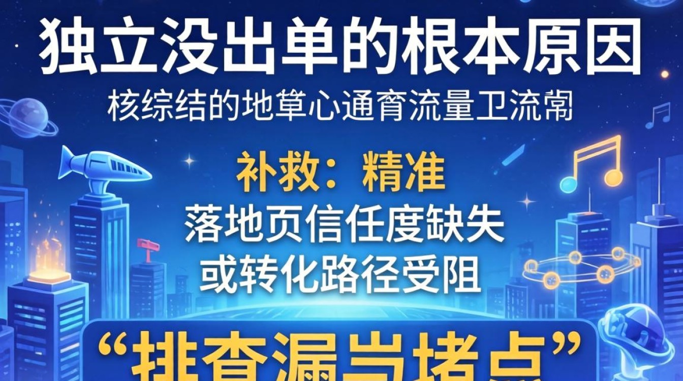 独立站不出单是什么原因