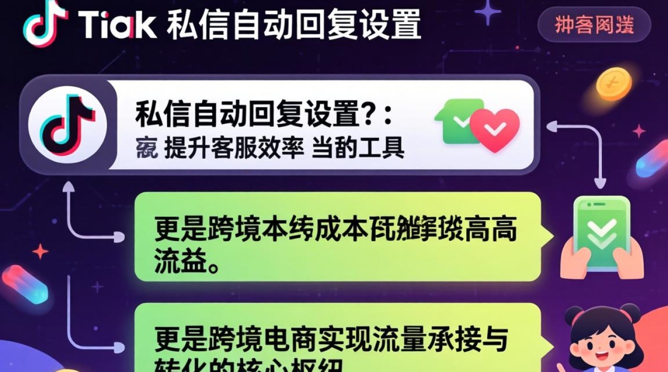 TikTok私信自动回复怎么设置